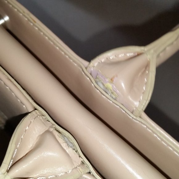 Browns Couture tan leather oversized tstructured tote - Picture 11 of 11